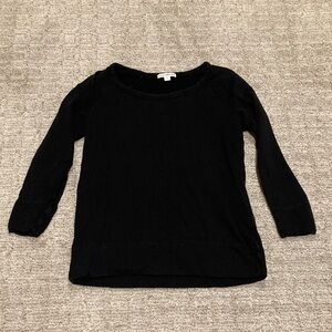 James Perse Black Sweatshirt